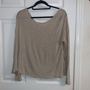 Tan long sleeve